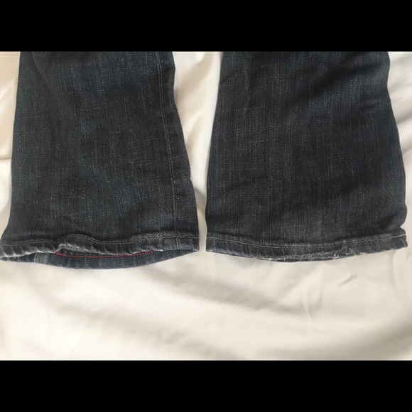 Gap Jeans Straight Leg Stretch Darker Gray Size 2R - Picture 5 of 8